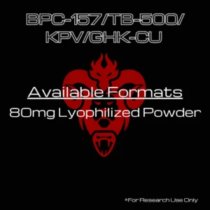 BPC-157 TB-500 KPV GHK-Cu (KLOW)